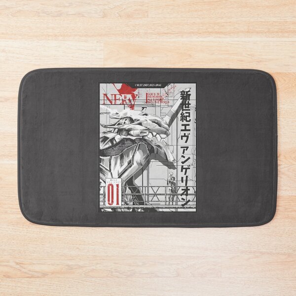 Item preview, Neon Genesis Evangelion Inspired Futuristic Anime Design Artwork designed and sold by JoeWillFilms.