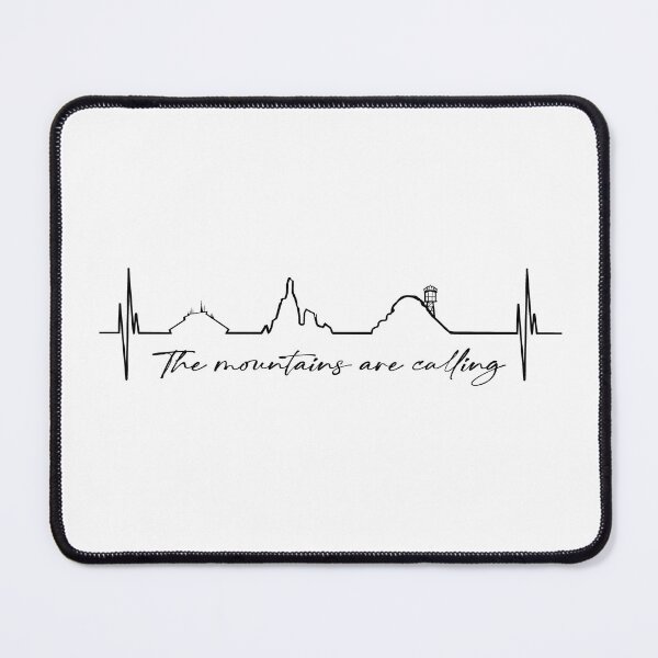 Item preview, The Mountains Are Calling in Black designed and sold by PrissDodrill-86.