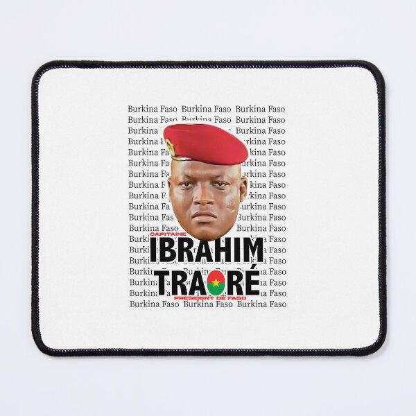 Item preview, Ibrahim Traor Burkina Faso designed and sold by CarlieRempel.
