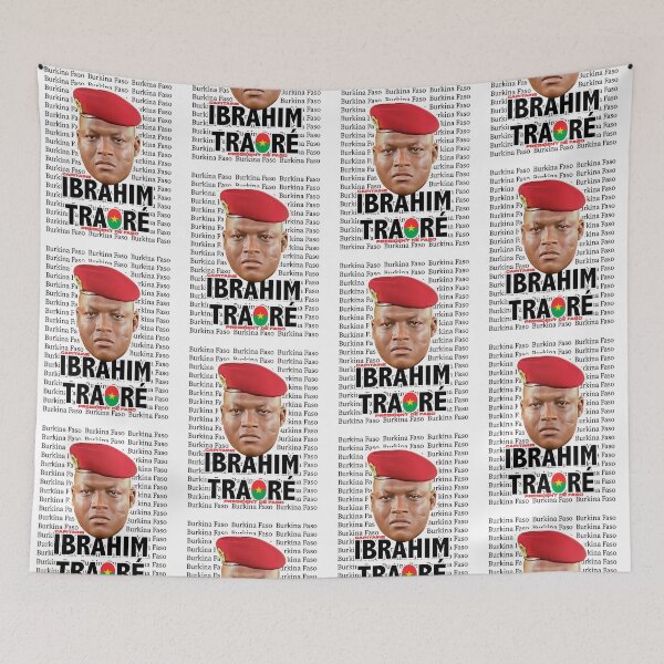 Item preview,  Ibrahim Traor Burkina Faso designed and sold by CarlieRempel.