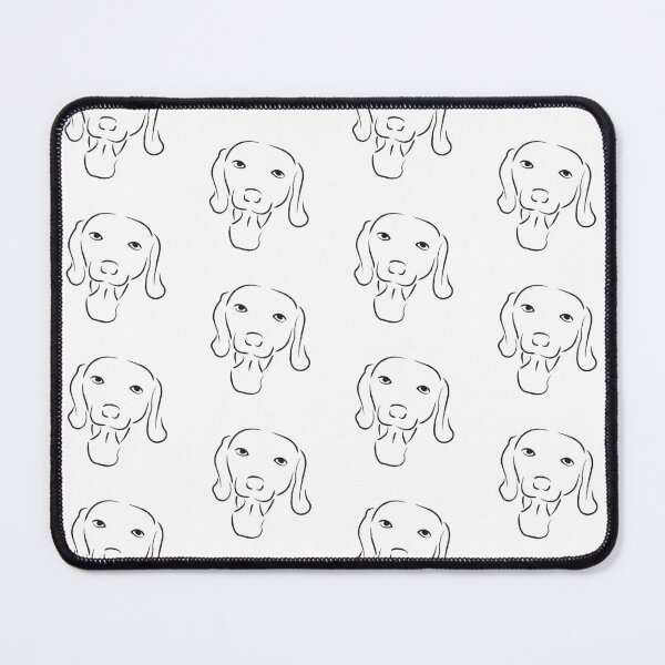 Item preview, Weimaraner Dog Line Art designed and sold by AngelTraz.
