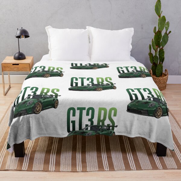 Item preview, Oak Green Porsche 911 GT3 RS 992 Gold Wheels Supercar Vector Art designed and sold by Motorline44.