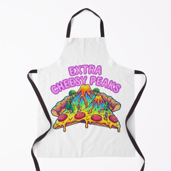 Item preview, Extra Cheesy Peaks Funny Pizza Mountain Hiking designed and sold by Sanan Israyilli.