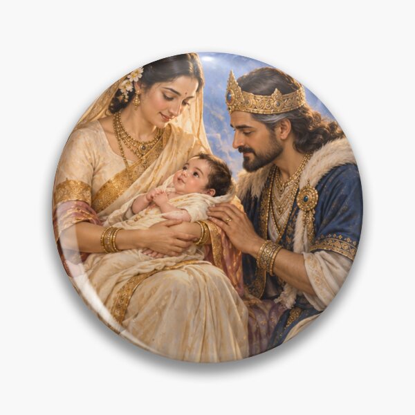 Item preview, Parvati’s Birth in the Himalayas | Goddess Parvati Art designed and sold by Homyar.