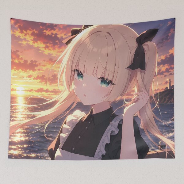 Item preview, Erna Spy Classroom Seaside Sunset Breeze designed and sold by SolenneAzur.