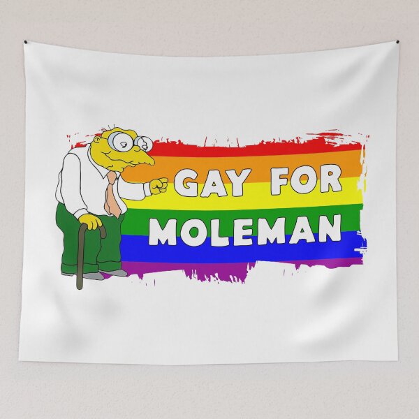 Item preview, Gay for Moleman designed and sold by UNK-Fatigues.