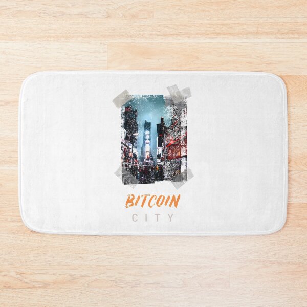 Item preview, Vintage Bitcoin City BTC HODL Unisex Cryptocurrency Design designed and sold by JoeWillFilms.