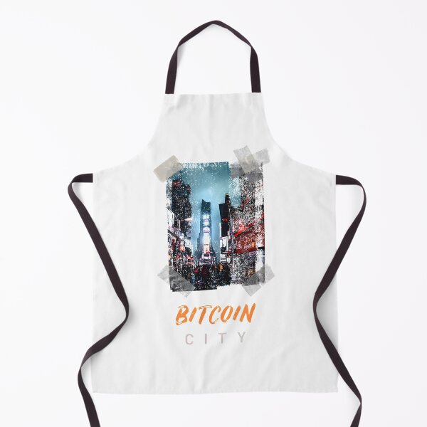 Item preview, Vintage Bitcoin City BTC HODL Unisex Cryptocurrency Design designed and sold by JoeWillFilms.