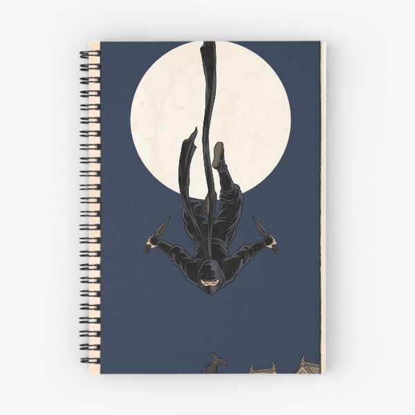 Item preview, Ninja Infiltration Under the Full Moon designed and sold by TokyoUkiyoHouse.