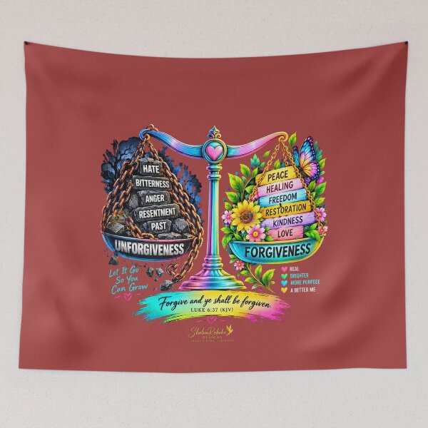 Item preview, Forgive and Ye Shall Be Forgiven — Luke 6:37 designed and sold by ShalomRebuke.