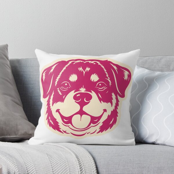 Item preview, Cute Rottweiler Dog Portrait Illustration designed and sold by mafervicenttin.