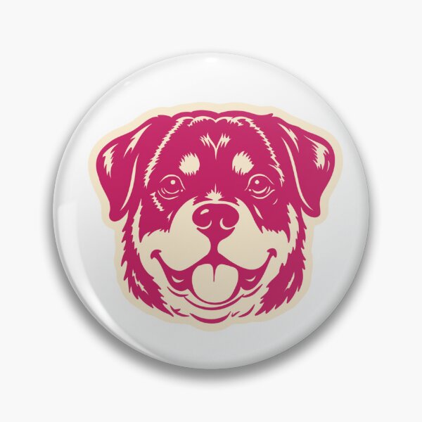 Item preview, Cute Rottweiler Dog Portrait Illustration designed and sold by mafervicenttin.