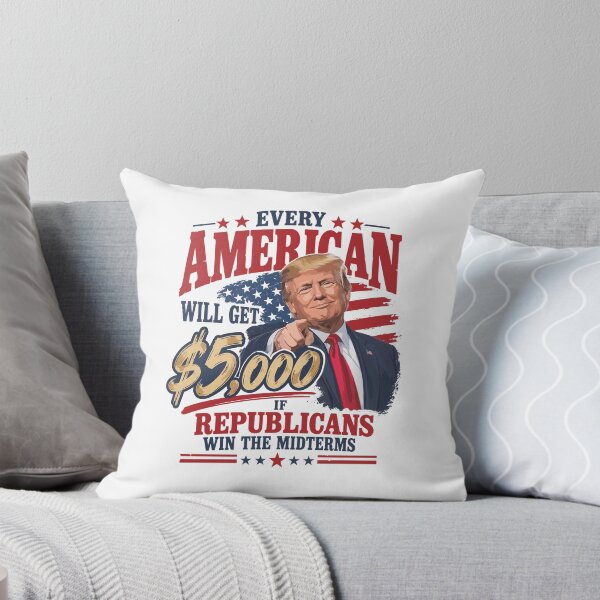 Item preview, Every American Will Get $5,000 If Republicans Win The Midterms designed and sold by PaletteFld.