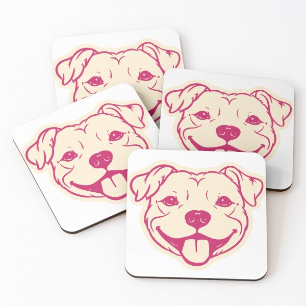 Item preview, Cute Pit Bull Dog Portrait designed and sold by mafervicenttin.