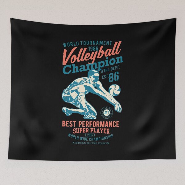 Item preview, Volleyball Champion World Tournament 1986 Athletic Dept. designed and sold by CAYDENSYEL.