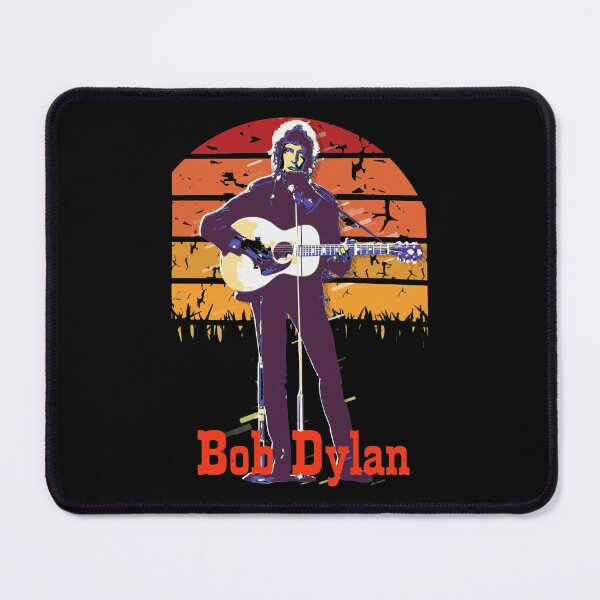 Item preview, Bob Dylan Retro Sunset Folk Music Guitar Art designed and sold by CAYDENSYEL.