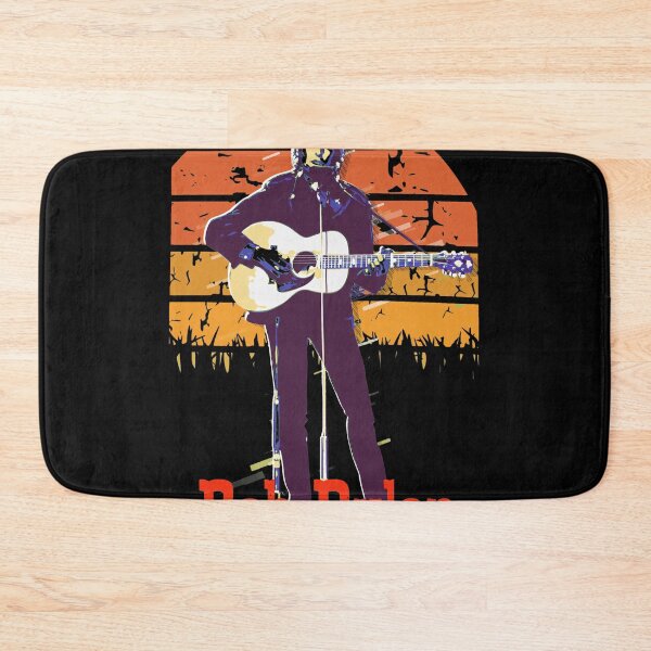 Artikelvorschau, Bob Dylan Retro Sunset Folk Music Guitar Art entworfen und verkauft von CAYDENSYEL.