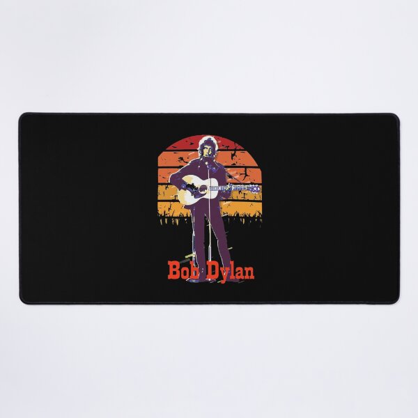 Item preview, Bob Dylan Retro Sunset Folk Music Guitar Art designed and sold by CAYDENSYEL.