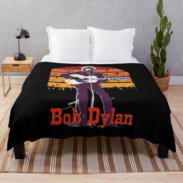 Item preview, Bob Dylan Retro Sunset Folk Music Guitar Art designed and sold by CAYDENSYEL.