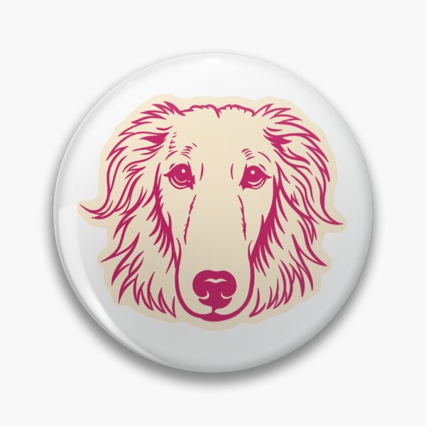 Item preview, Cute Borzoi Dog Portrait Illustration designed and sold by mafervicenttin.