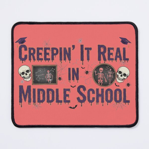 Item preview, Creepin It Real Middle School Science Chalkboard Graphic designed and sold by Exquisite Design Studio „Paculówka”.