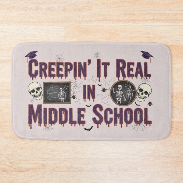 Item preview, Creepin It Real Middle School Science Chalkboard Graphic designed and sold by Exquisite Design Studio „Paculówka”.