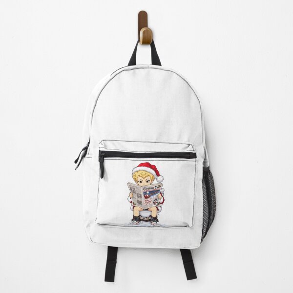 Item preview, Ryuji Sakamoto Persona 5 Christmas Newspaper Toilet Humor designed and sold by SolenneAzur.