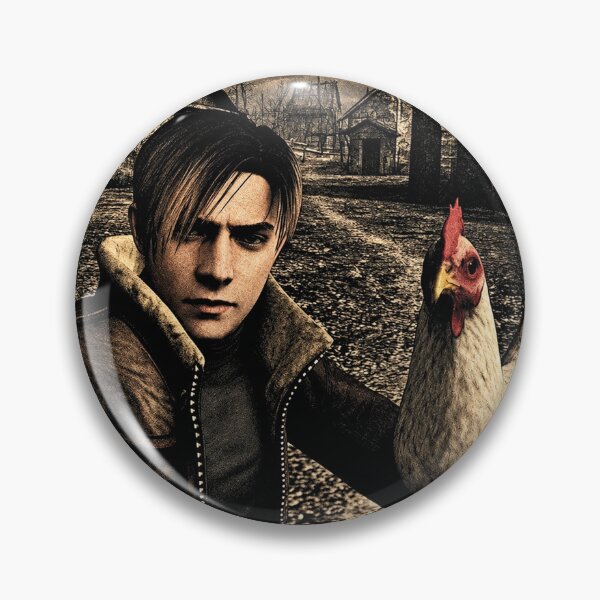 Item preview, Resident Leon Kennedy & Chicken Survival Horror Gamer Funny designed and sold by tesslstmoved.