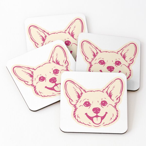 Item preview, Cute Corgi Face Puppy Illustration designed and sold by mafervicenttin.
