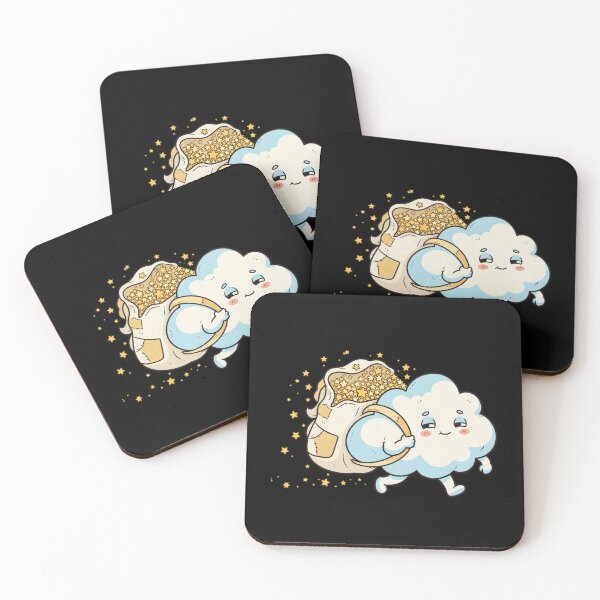 Item preview, Cute Cloud Carrying a Bag of Stars | Kawaii Dreamy Sky designed and sold by MrDev.