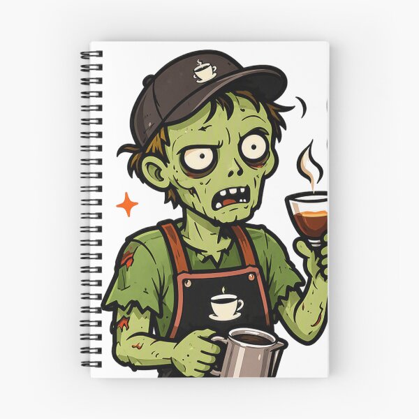 Item preview, Zombie Barista designed and sold by HaydenMillepied.
