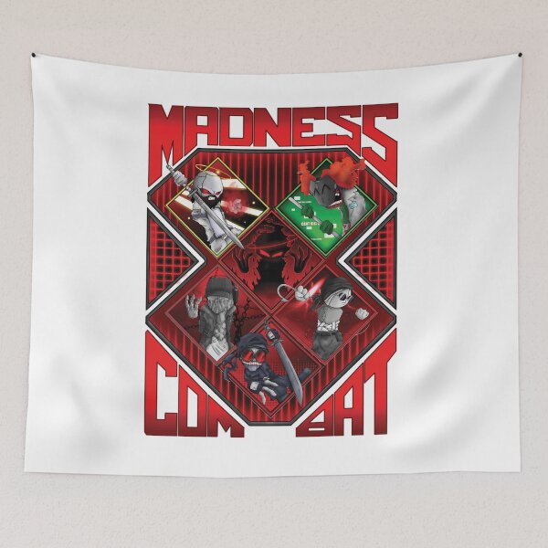 Item preview, Madness combat ALL 6 MAIN CHARACTERS ART Essential designed and sold by DaryMura5.