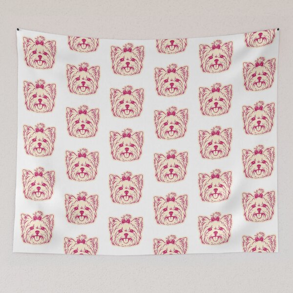 Item preview, Cute Yorkshire Terrier Dog Yorkie Puppy designed and sold by mafervicenttin.