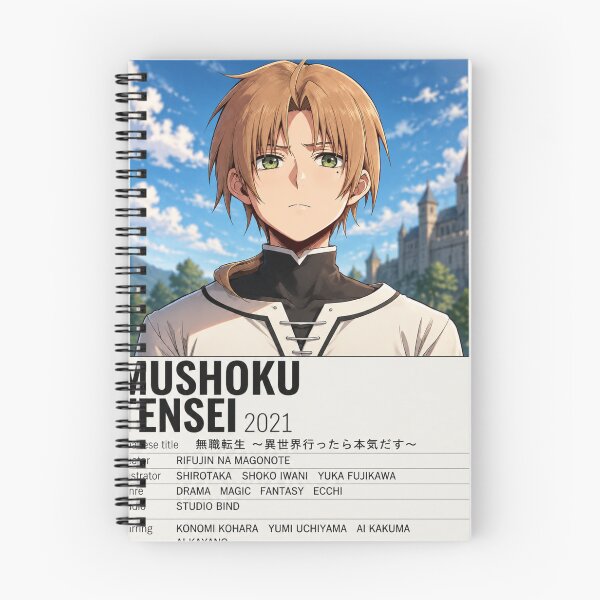 Item preview, Mushoku Tensei Jobless Reincarnation designed and sold by reezorrrr.