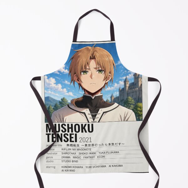 Item preview, Mushoku Tensei Jobless Reincarnation designed and sold by reezorrrr.