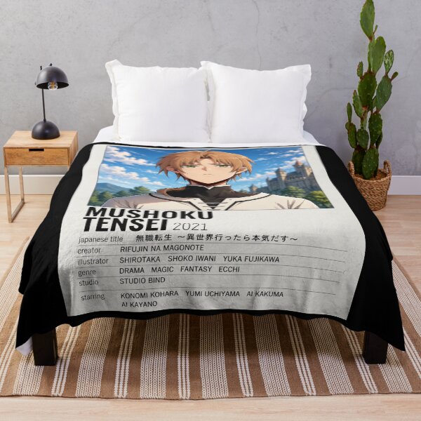 Item preview, Mushoku Tensei Jobless Reincarnation designed and sold by reezorrrr.
