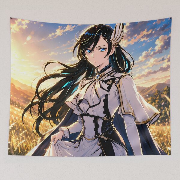 Item preview, Brynhildr Record of Ragnarok Golden Meadow Sunset Majesty designed and sold by SolenneAzur.