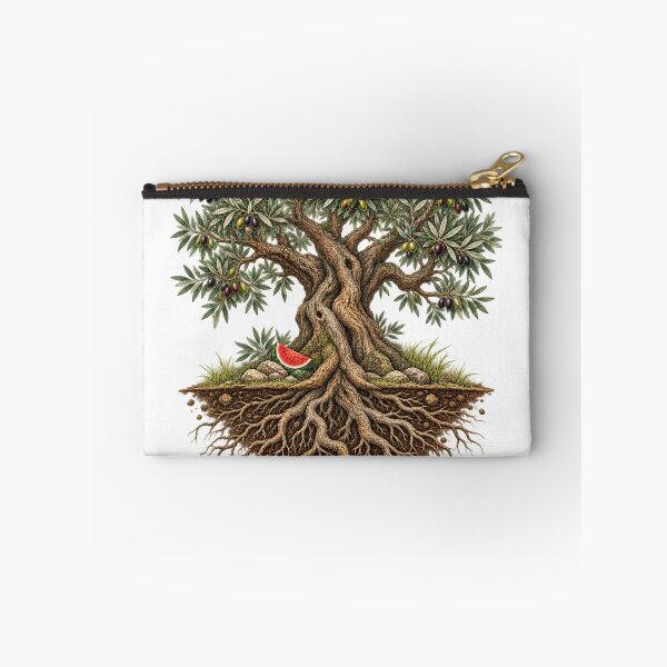 Item preview, Roots Run Deep Olive Tree Palestine Solidarity Design designed and sold by ys96.