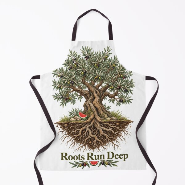 Item preview, Roots Run Deep Olive Tree Palestine Solidarity Design designed and sold by ys96.
