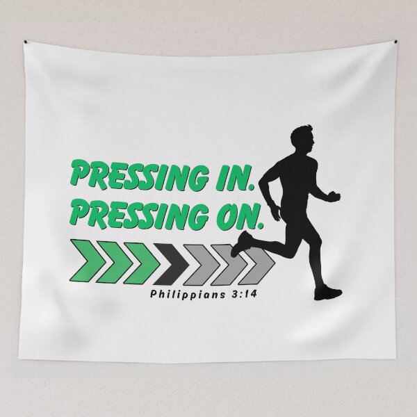 Item preview, Pressing in & Pressing on - man designed and sold by mandyyates811.