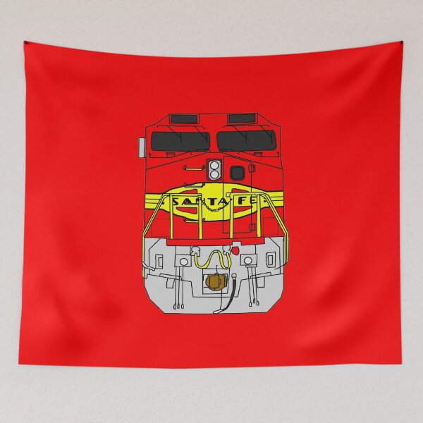 Item preview, Santa Fe Diesel Locomotive designed and sold by Trains-and-Rail.