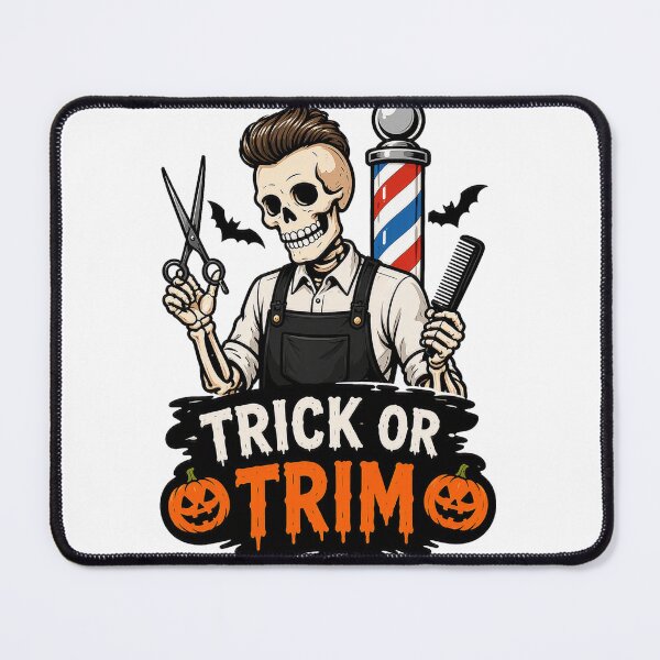 Item preview, Skeleton Barber designed and sold by HaydenMillepied.