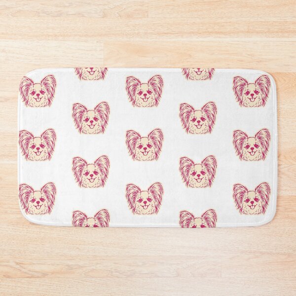 Item preview, Cute Papillon Dog Pink Puppy Face designed and sold by mafervicenttin.