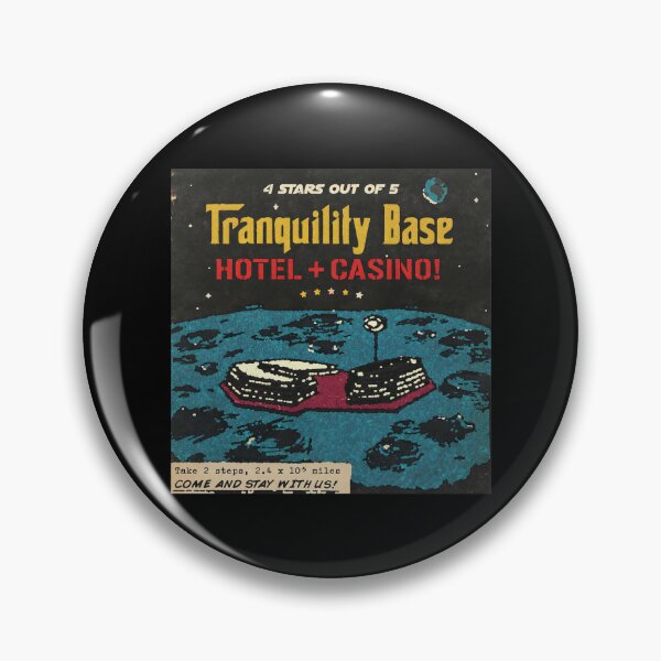 Item preview, Tranquility Base Hotel Casino Retro Space Art designed and sold by CAYDENSYEL.