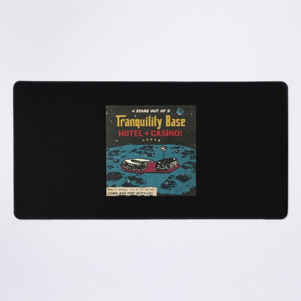 Item preview, Tranquility Base Hotel Casino Retro Space Art designed and sold by CAYDENSYEL.