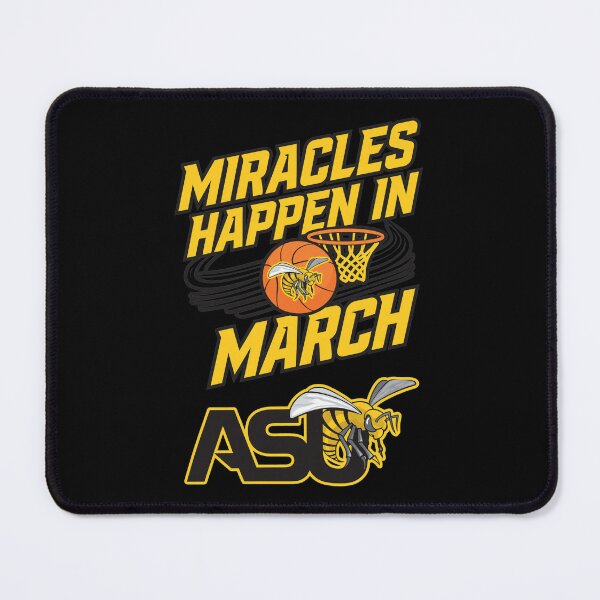 Item preview, Miracles Happen In March ASU Bee Basketball designed and sold by CAYDENSYEL.