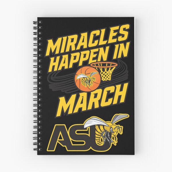 Item preview, Miracles Happen In March ASU Bee Basketball designed and sold by CAYDENSYEL.