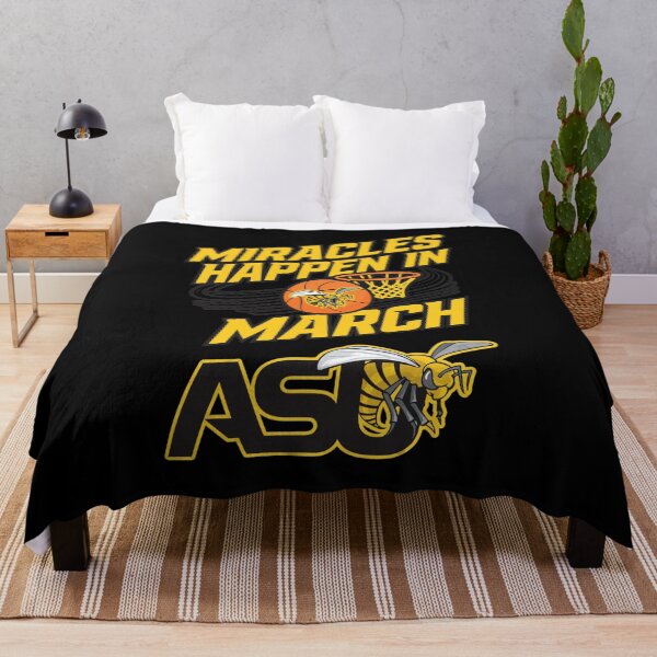 Item preview, Miracles Happen In March ASU Bee Basketball designed and sold by CAYDENSYEL.