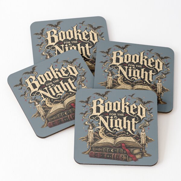 Item preview, Booked for the Night Gothic Reader designed and sold by POD DYNASTY | Original Print On Demand T-Shirt Graphics.