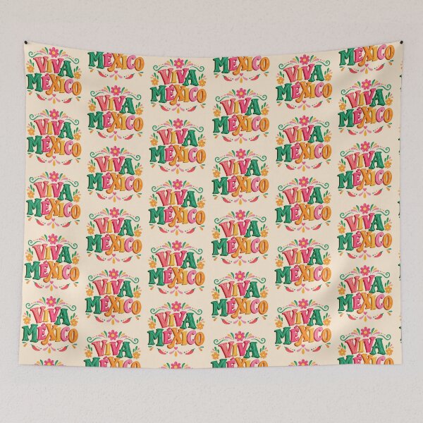 Item preview, Viva Mexico Colorful Folk Art designed and sold by mafervicenttin.